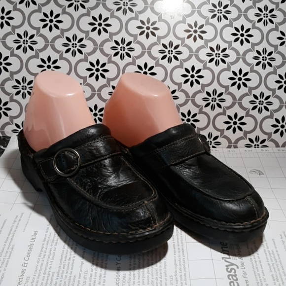 Boc 8/39 mule nurse shoes black clogs - Picture 1 of 4